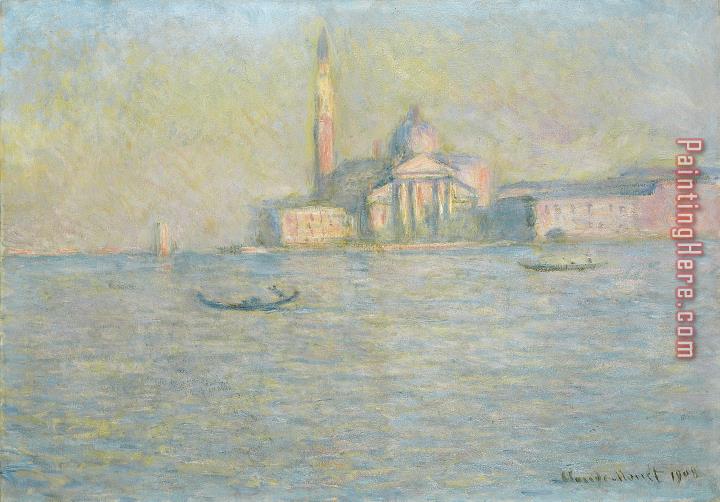Claude Monet The Church of San Giorgio Maggiore Venice